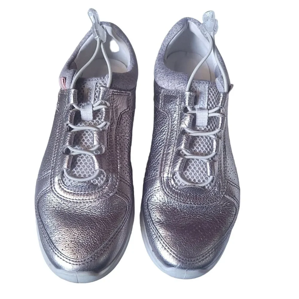 ECCO Women's Sense Trainers Toggle Fashion Sneaker Warm Grey, Size 6